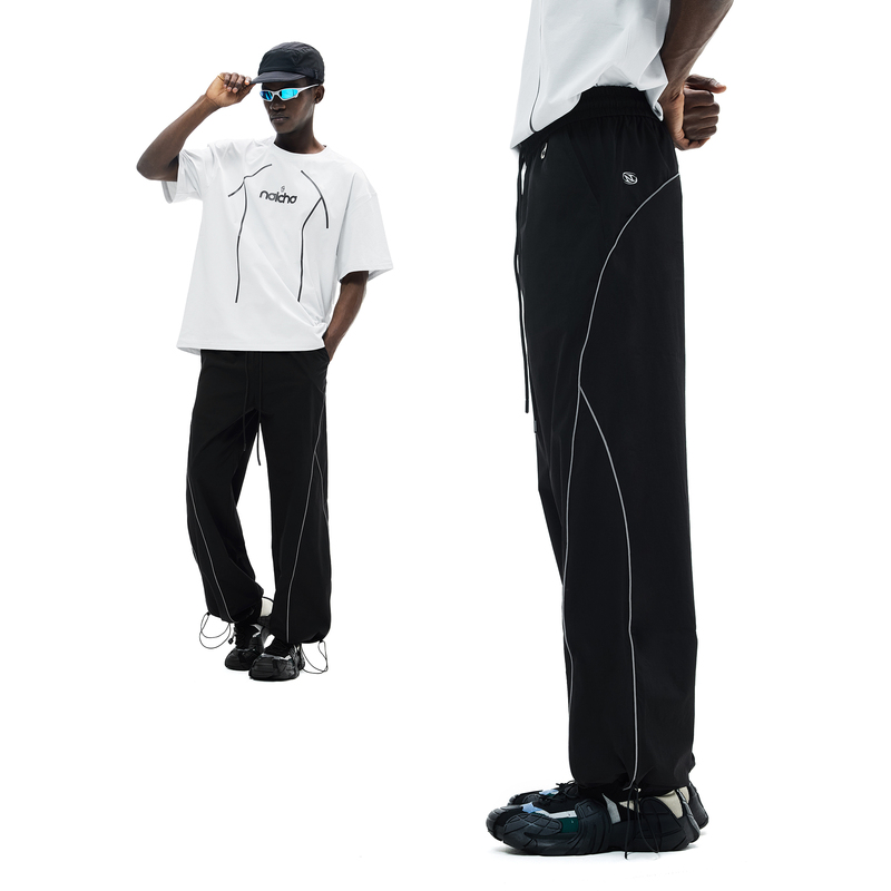 Wvb Cool-Touch Sun-Protection Quick-Dry Long Pants for Men, Summer Thin Sports Pants, American-Style Visible Stitching, Water-Resistant, Durable Functional Pants Wvb Cool-Touch Sun-Protection Quick-Dry Long Pants for Men, Summer Thin Sports Pants, American-Style Visible Stitching, Water-Resistant, Durable Functional Pants