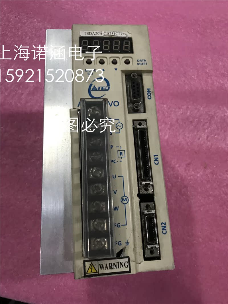 TSDA-20B servo drive TSDA20B-CB751C27F 750W demolition