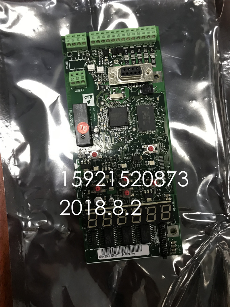 Danfoss VLT2800 vlt2900 frequency converter CPU board motherboard control board 195N2008 DT8 bag good
