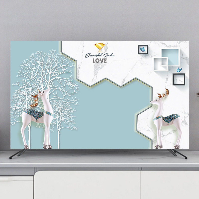 New upgrade TV sets dust cover sets TV dust cloth cover cloth 55-inch 65 home liquid crystal new