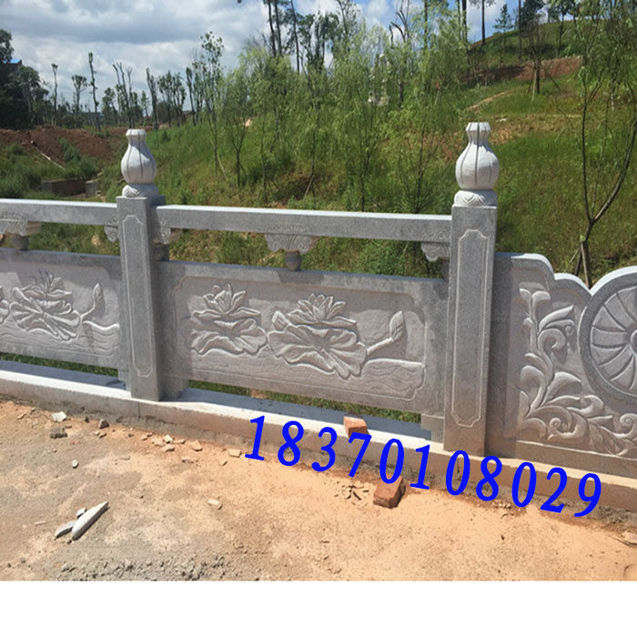 Granite Stone Material Railing Stonewall Stone Sculpture Balustrade Marble Balustrade Bridge Barrier Stone floor