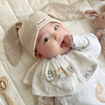 Saliva Summer Thin Baby Bamboo Cotton Gauze Bib Newborn Baby 360 Degree Rotating Bib Pullover for Men and Women