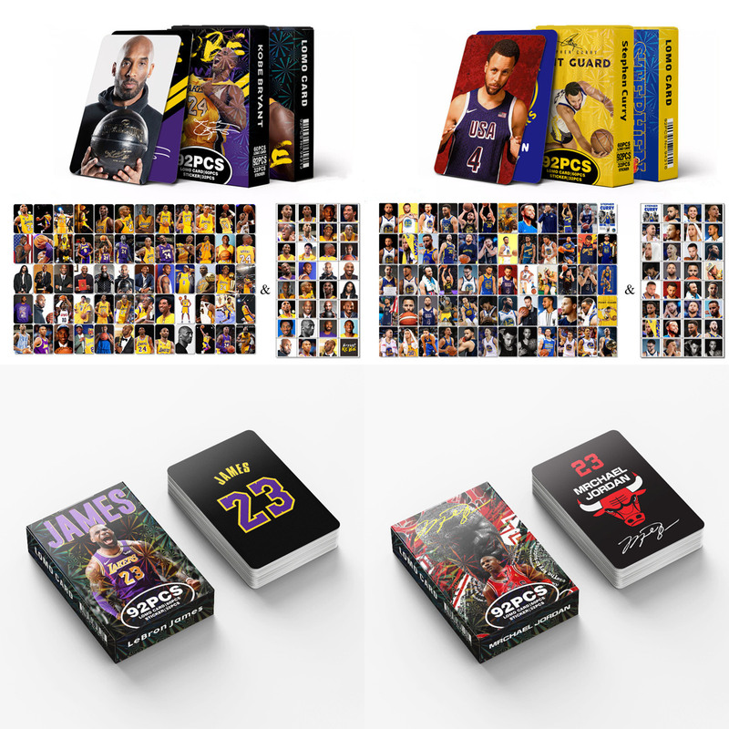 Curry, Irving, Durant, Iverson, James, Kobe Bryant Basketball Star Cards, Peripheral Memorabilia, Small Gifts for Men Curry, Irving, Durant, Iverson, James, Kobe Bryant Basketball Star Cards, Peripheral Memorabilia, Small Gifts for Men