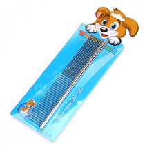 Pet Supplies Stainless Steel Skin Care Pet Grooming Dual-Purpose Comb Dog Comb Cat Brush Cleaning Supplies