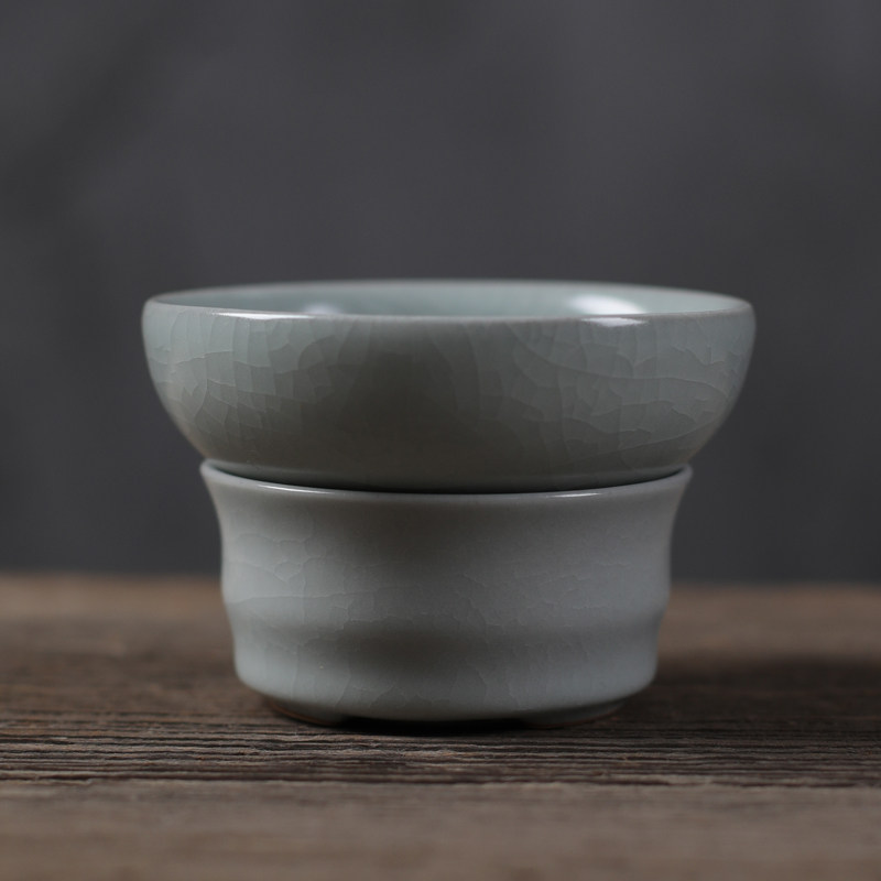 Episode Yu Kai Sheet Ru Kiln Creative Filter Tea filter Personality Utiliti Utilita Tea Accessories Ceramic Tea Tea Household Tea Filter-Taobao