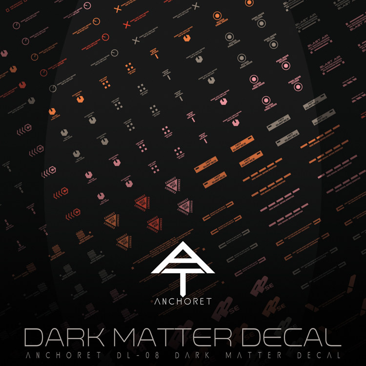 (Yujiao Paradise) ANCHORET MG Dark Matter Energy Angel Special Water Sticker