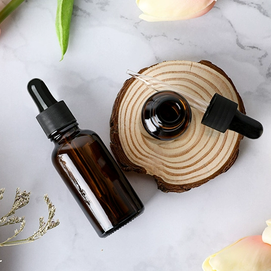 Chai thủy tinh màu nâu chai nhỏ tinh dầu chai du lịch tối gói nhỏ tinh chất lỏng đầu pha trộn chai rỗng - Tinh dầu điều trị tinh dầu sả