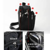 Износостойкая сумка на одно плечо на одно плечо подходит для мужчин и женщин, портативный бумажник