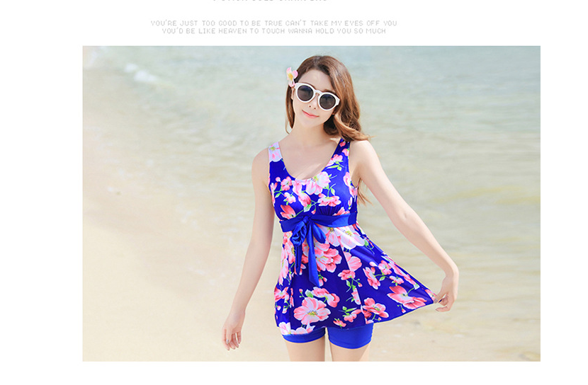 2016 new ladies đồ bơi chia boxer váy váy mô hình bảo thủ kích thước lớn là mỏng vest bơi váy bao phủ bụng 	áo tắm 2 mảnh cho bé gái	