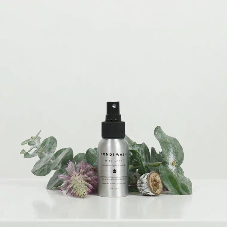 Bondiwash) in the first of the first Plant extraction protective spray natural antibacterial Australian Tasmanian pepper with lavender