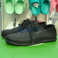 Новый продукт Crocs Мужская карлох Круз Плата Кружевое холст быстро -повседневная повседневная обувь 204837