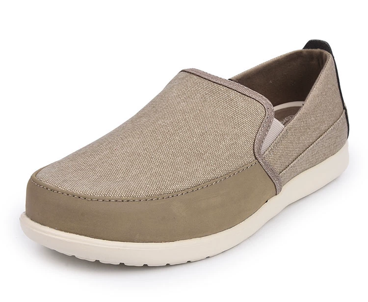 Crocs thẻ bán chạy Luo Chi giày nam Santa Cruz thời trang giản dị ngoài trời dép vải một chân 204241 - Khởi động ngoài trời