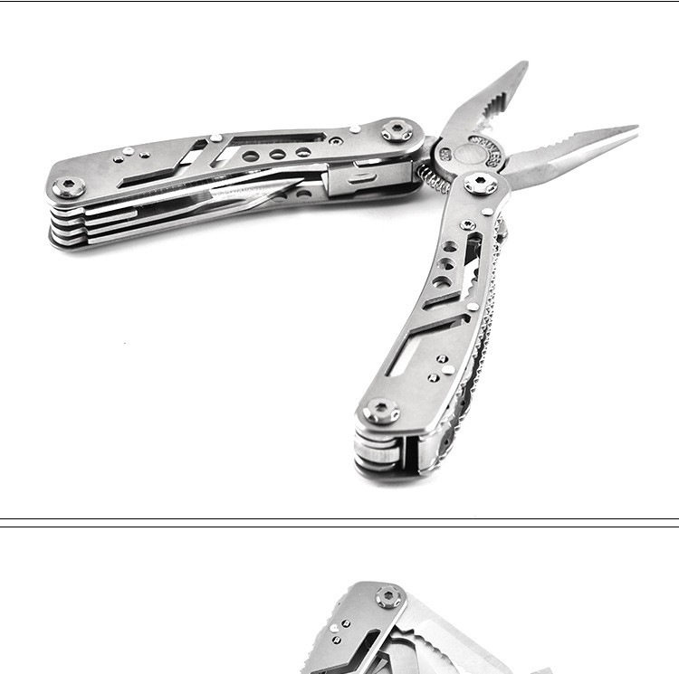 Многофункциональные плоскогубцы 户外野营组合工具摺叠多用途钳 可携式万用应急求生应急工具刀钳