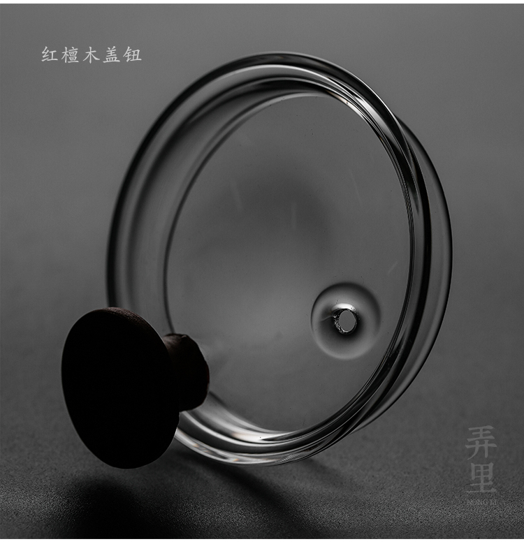 Side of the black tea the boiled tea, the electric TaoLu domestic high temperature resistant filter teapot tea heat - resistant glass tea pot