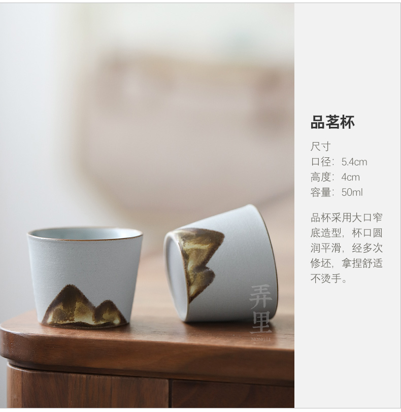 The Get | boiled tea ware ceramic warm tea candles in Japanese kung fu tea set household contracted the teapot zen gift box