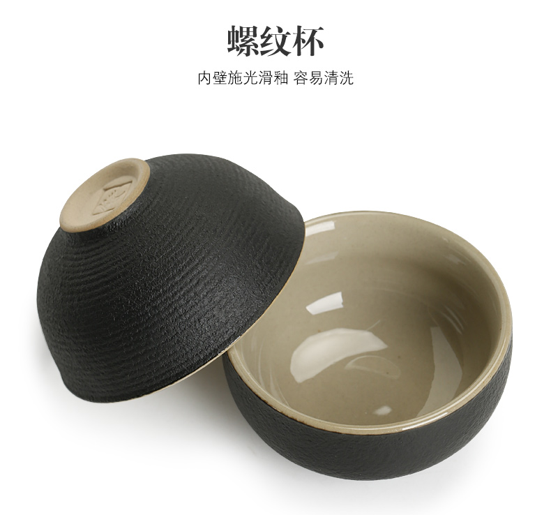 The Get | Japanese dry landscape tea table in the contracted household gift box kung fu tea set zen ceramic dry terms plate