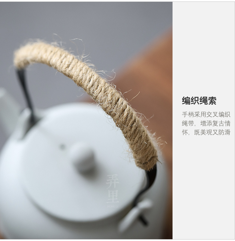 The Get | boiled tea ware ceramic warm tea candles in Japanese kung fu tea set household contracted the teapot zen gift box