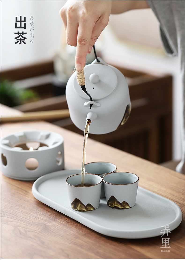 The Get | Japanese tea stove temperature in the teapot tea based warm boiled tea stove tea tea small warm tea boiled tea ware ceramics