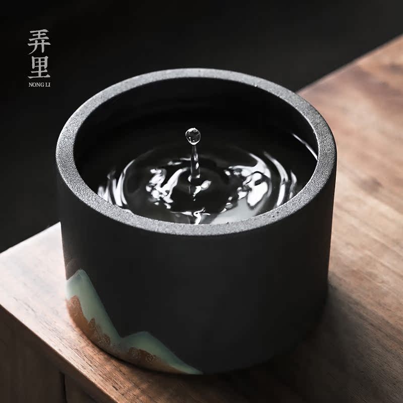 And heavy | tea to wash large Japanese zen vessels home for wash cup of black tea pot built water tea jar jar