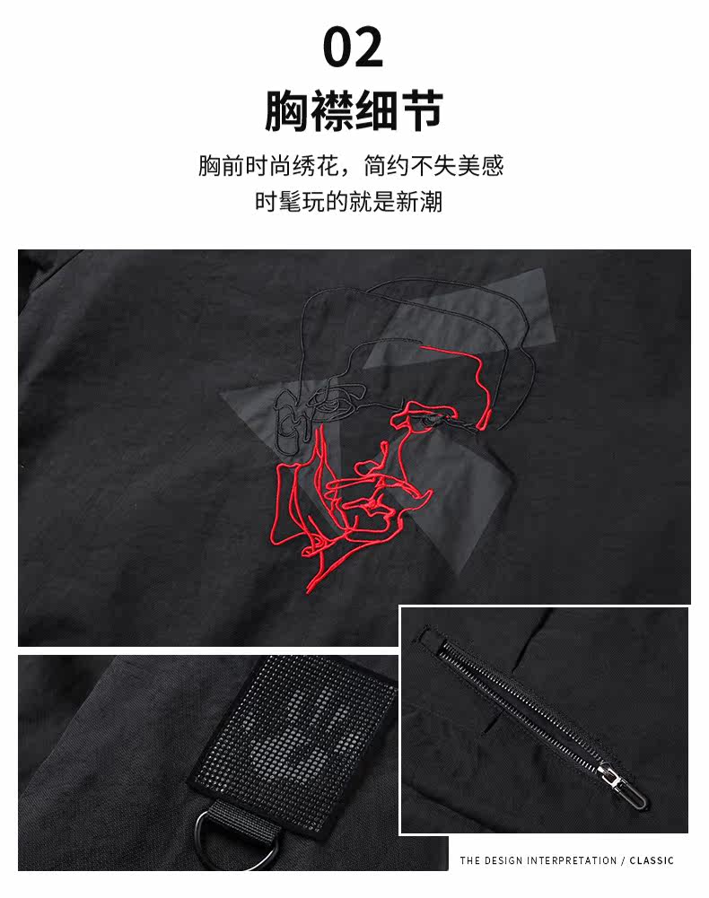 Blouson homme B.S.HORSE    manches longues en Nylon - Ref 3116830 Image 21