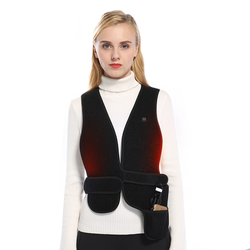 Autumn Heating Seamless Thermal Vest for Men and Women, Charging Cold-Proof Smart Heating Vest, Carbon Fiber Waistcoat Autumn Heating Seamless Thermal Vest for Men and Women, Charging Cold-Proof Smart Heating Vest, Carbon Fiber Waistcoat