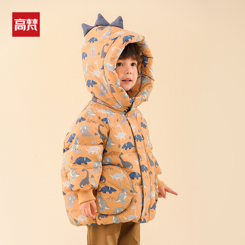 Gawain children's down jacket children's short thickened 2022 new boys and girls winter coat baby Western style baby
