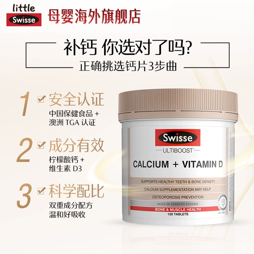 Свиц Свис Свиль Сломан Витамин D Мини -таблетки 300 Ситиновая кислота Периодичный вентилятор Периодический вентилятор Шуо