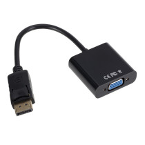 DP to VGA adapter Displayport to VGA Large DP to VGA adapter cable