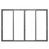 Paiya doors and windows Yadi two-track sliding door package kitchen and living room partition sliding door
