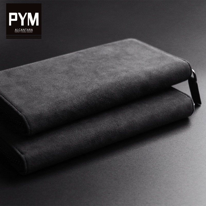Zip Wallet Men Wallet Men Wallet Men's Long-Ten Fur Purpose Business Light Luxury Grab