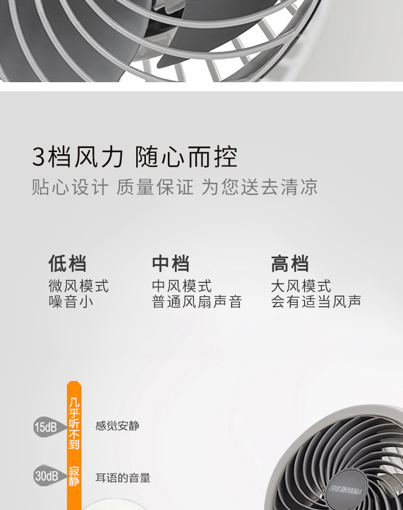 日本 爱丽思 IRIS 空气循环扇 图9