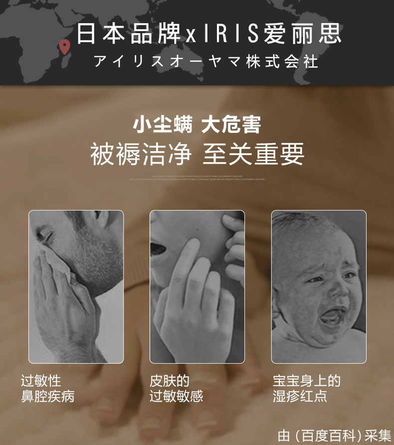 日本 爱丽思 IRIS 手持式家用床铺除螨仪 图3