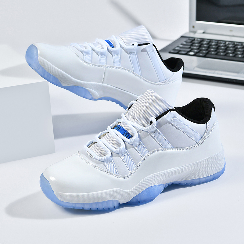 Aj11 Co-Branded Men's Shoes, Large Size Basketball Shoes, Basketball Casual Shoes, Couple Style Classic Student Practical Sports Basketball Shoes