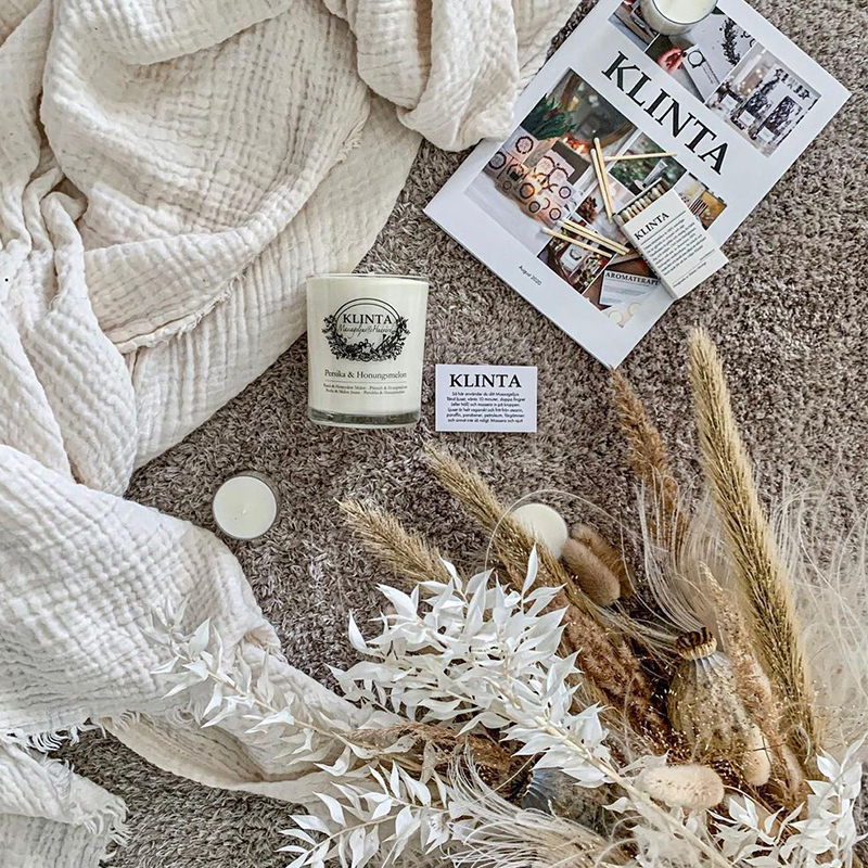 Flaws KLINTA Nordic Small CrowdSwedish Massage Skincare Low Temperature Organic Plant Soy Waxy Lavender