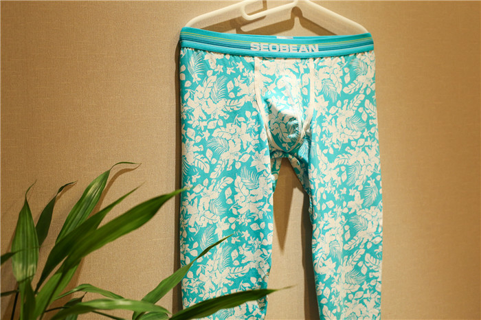 Quần nam mùa thu Cotton mùa thu và mùa đông eo thấp thời trang cotton ấm quần cotton mùa thu quần dòng Quần legging nam quần legging bé gái
