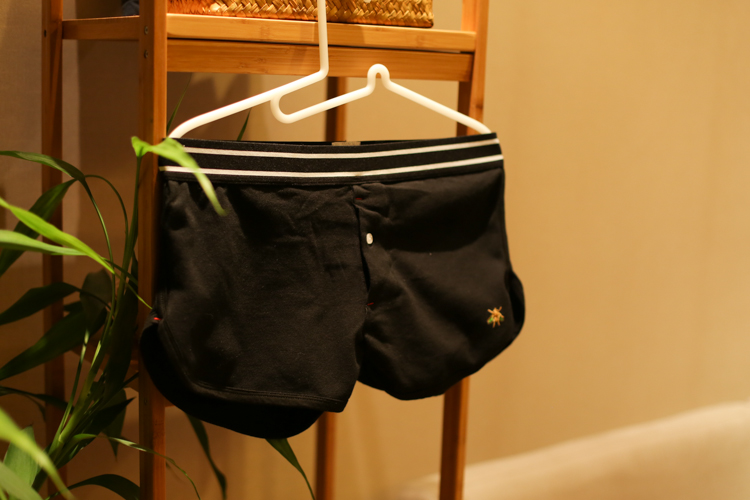 Quần lót nam thoáng khí Quần nhà cotton Cotton Boxer Tóm tắt thoải mái Cuộc sống gia đình Quần short vuông Quần lót nam do lot nu