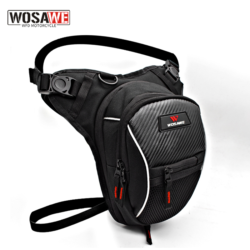 WOSAWE Oxford Cloth Riding Purse Motorcycle Leg Bag Satchel TRAVEL BAG Cross-country Portable Multifunction Riding Bag-Taobao