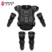  Motorcycle armor childrens riding roller skating elbow pads knee pads anti-fall back protectors waist protectors balance car sports protective gear