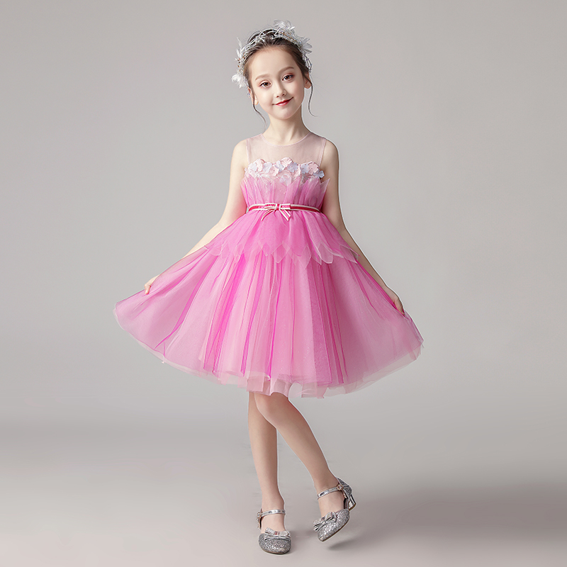 Child Wedding Dress Princess Dress Walking Show Girl Piano out Fancy Children Evening Gown gown dress Dress Fluffy