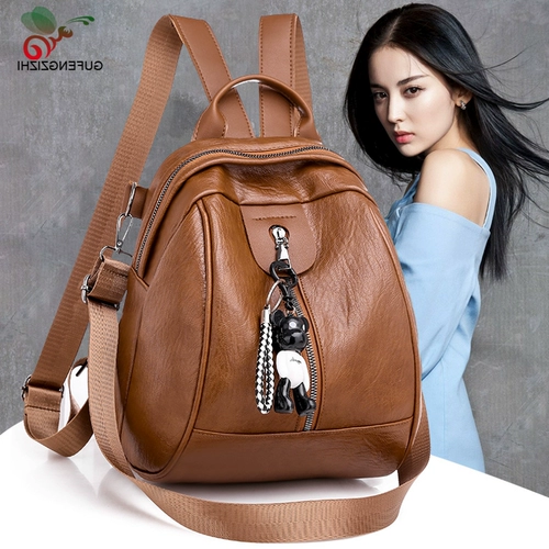 Рюкзак, модная полиуретановая маленькая сумка через плечо, 2020, в корейском стиле