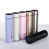 Умный портативный милый стакан из нержавеющей стали, измерение температуры, простой и элегантный дизайн, делается под заказ