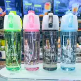 Спрей, детская пластиковая спортивная бутылка для спортзала, делается под заказ, с печатью вашего логотипа, популярно в интернете