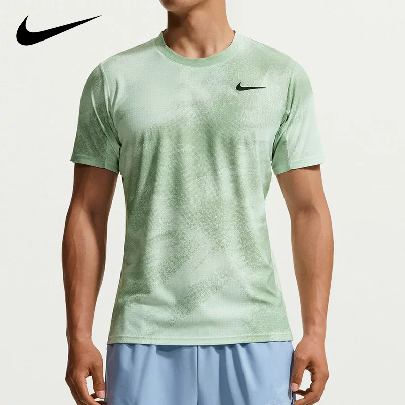 Nike, спортивная майка для профессионального тенниса, 26 лет, с коротким рукавом