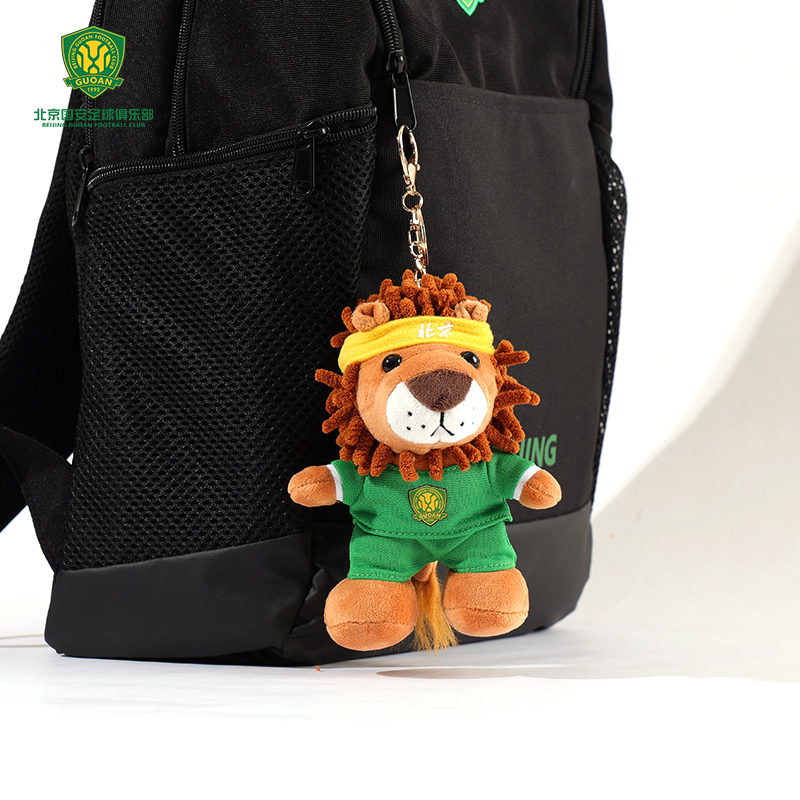 北京 Guoan Jingshi キーホルダー Guoan Jingshi ランドセルペンダントファン周囲のクリエイティブキーホルダーギフト用品