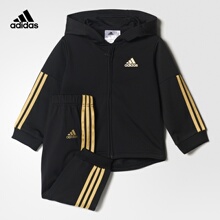 双11预售： 169元包邮  adidas 阿迪达斯 CE9705 男婴童针织套服