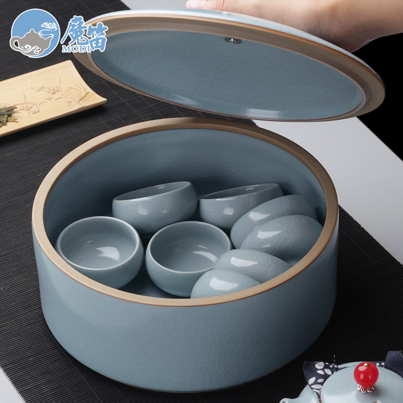 Large ceramic tea wash with covered water button pen with covered tea accessories special wash tea cup pot