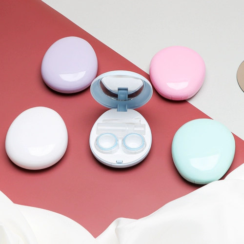 Невидимые очки, брендовая маленькая милая коробка для хранения, простой и элегантный дизайн