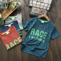 Childrens short-sleeved T-shirt 2020 Summer new boy quick-dry sports shirt
