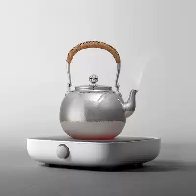 Sanjie black crystal stove tea maker household small tea stove automatic water machine electric kettle boiling tea pot set