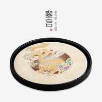 Plain tea plate household kung fu tea set tray tea tray tea tray modern simple set drain tray small tea Sea